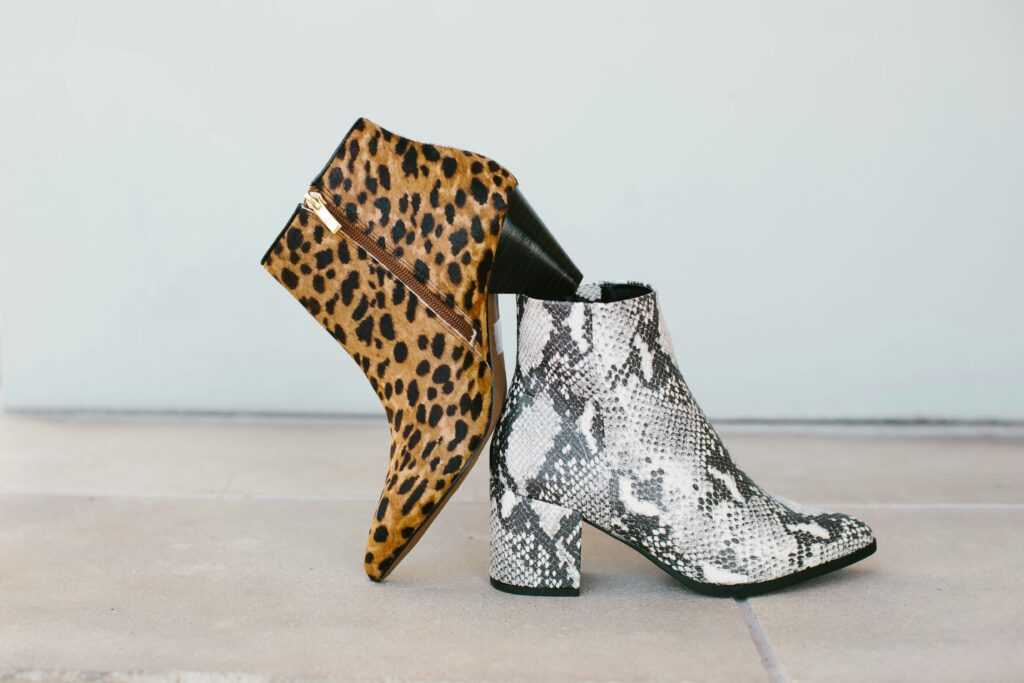 animal print shoes